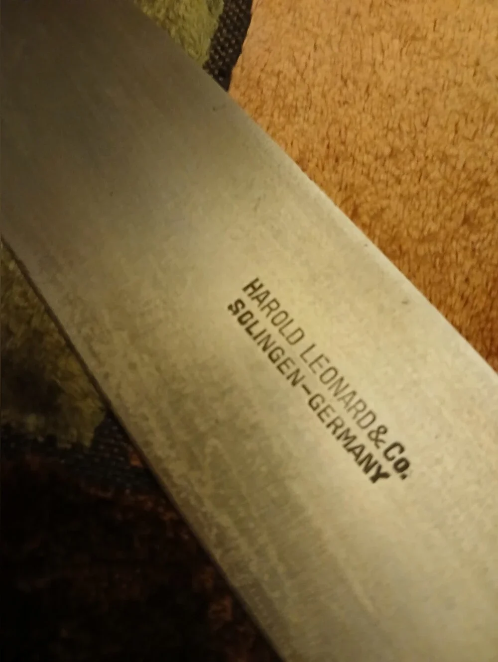 Harold Leonard Solingen knife germany 15 Inch